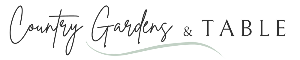 Country Gardens & Table Name Logo